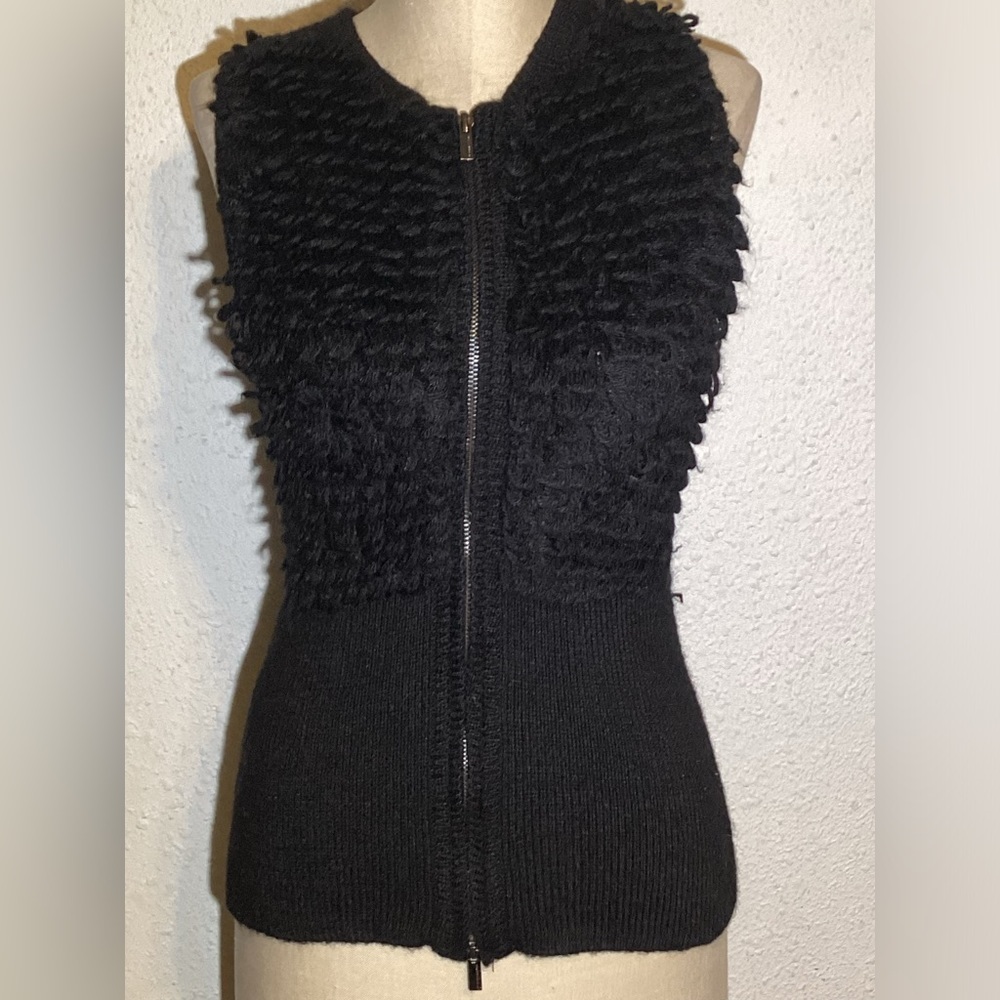 BCBG MaxAzria vest Alpaca Knit Sweater size small